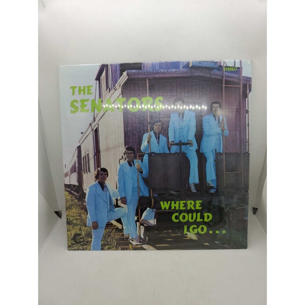 THE SENATORS QUARTET Where Could I Go... BILL SHAW vinyl LP NM Rick Fair